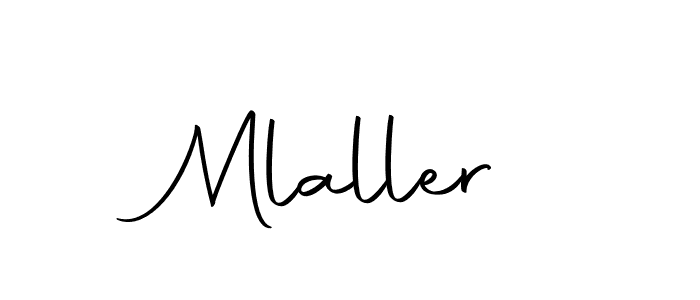 Use a signature maker to create a handwritten signature online. With this signature software, you can design (Autography-DOLnW) your own signature for name Mlaller. Mlaller signature style 10 images and pictures png