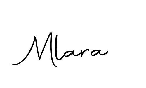 Use a signature maker to create a handwritten signature online. With this signature software, you can design (Autography-DOLnW) your own signature for name Mlara. Mlara signature style 10 images and pictures png