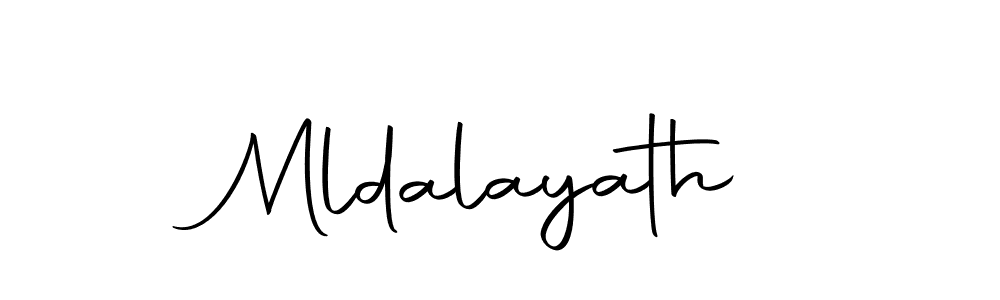 How to make Mldalayath name signature. Use Autography-DOLnW style for creating short signs online. This is the latest handwritten sign. Mldalayath signature style 10 images and pictures png