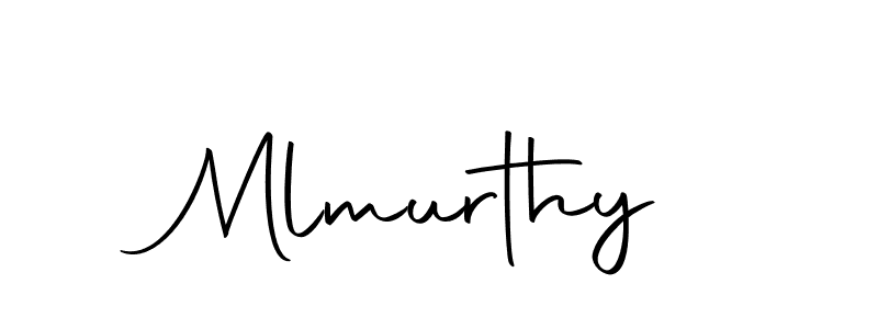 You should practise on your own different ways (Autography-DOLnW) to write your name (Mlmurthy) in signature. don't let someone else do it for you. Mlmurthy signature style 10 images and pictures png