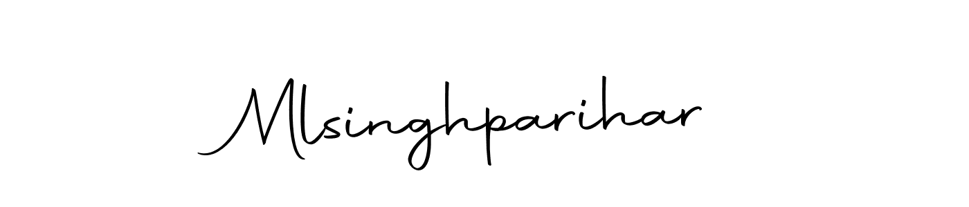 Autography-DOLnW is a professional signature style that is perfect for those who want to add a touch of class to their signature. It is also a great choice for those who want to make their signature more unique. Get Mlsinghparihar name to fancy signature for free. Mlsinghparihar signature style 10 images and pictures png