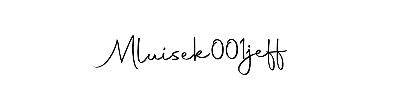 How to Draw Mluisek001jeff signature style? Autography-DOLnW is a latest design signature styles for name Mluisek001jeff. Mluisek001jeff signature style 10 images and pictures png
