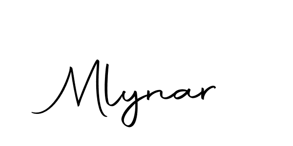 How to make Mlynar signature? Autography-DOLnW is a professional autograph style. Create handwritten signature for Mlynar name. Mlynar signature style 10 images and pictures png