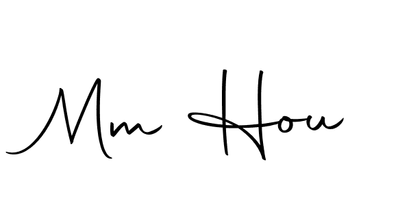 Once you've used our free online signature maker to create your best signature Autography-DOLnW style, it's time to enjoy all of the benefits that Mm Hou name signing documents. Mm Hou signature style 10 images and pictures png