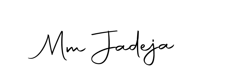 Make a short Mm Jadeja signature style. Manage your documents anywhere anytime using Autography-DOLnW. Create and add eSignatures, submit forms, share and send files easily. Mm Jadeja signature style 10 images and pictures png