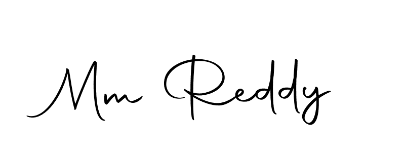 Similarly Autography-DOLnW is the best handwritten signature design. Signature creator online .You can use it as an online autograph creator for name Mm Reddy. Mm Reddy signature style 10 images and pictures png