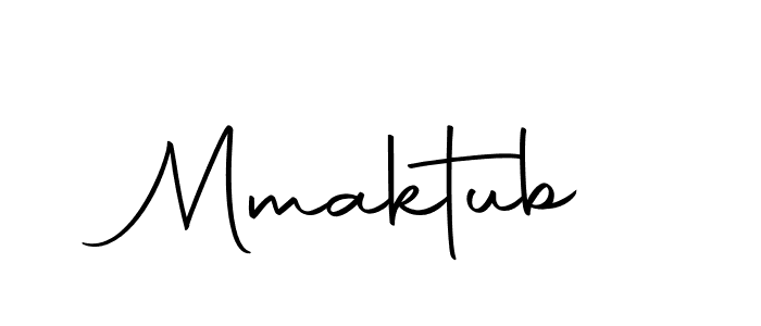 Mmaktub stylish signature style. Best Handwritten Sign (Autography-DOLnW) for my name. Handwritten Signature Collection Ideas for my name Mmaktub. Mmaktub signature style 10 images and pictures png