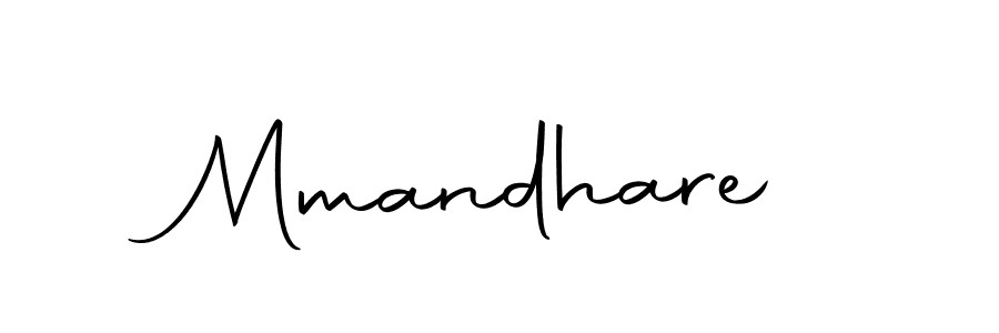 How to make Mmandhare signature? Autography-DOLnW is a professional autograph style. Create handwritten signature for Mmandhare name. Mmandhare signature style 10 images and pictures png