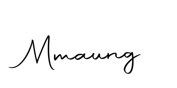 You should practise on your own different ways (Autography-DOLnW) to write your name (Mmaung) in signature. don't let someone else do it for you. Mmaung signature style 10 images and pictures png