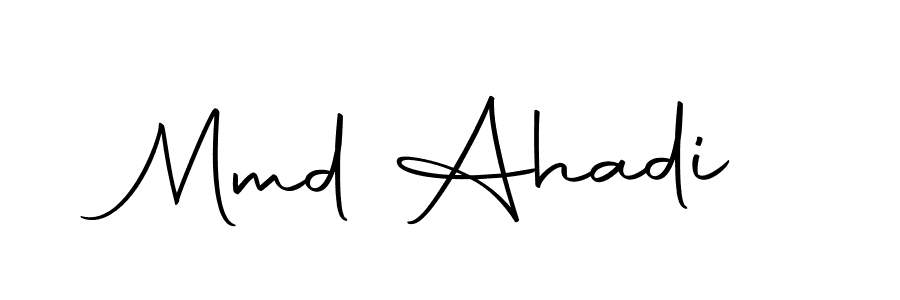 Here are the top 10 professional signature styles for the name Mmd Ahadi. These are the best autograph styles you can use for your name. Mmd Ahadi signature style 10 images and pictures png