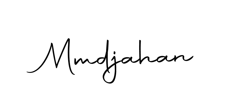 The best way (Autography-DOLnW) to make a short signature is to pick only two or three words in your name. The name Mmdjahan include a total of six letters. For converting this name. Mmdjahan signature style 10 images and pictures png