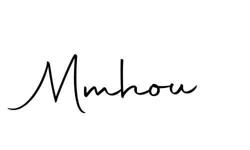 Mmhou stylish signature style. Best Handwritten Sign (Autography-DOLnW) for my name. Handwritten Signature Collection Ideas for my name Mmhou. Mmhou signature style 10 images and pictures png