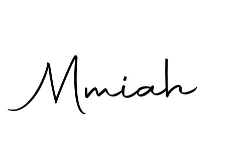 Similarly Autography-DOLnW is the best handwritten signature design. Signature creator online .You can use it as an online autograph creator for name Mmiah. Mmiah signature style 10 images and pictures png