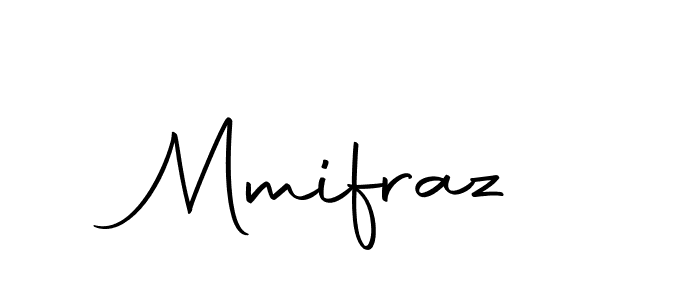 Design your own signature with our free online signature maker. With this signature software, you can create a handwritten (Autography-DOLnW) signature for name Mmifraz. Mmifraz signature style 10 images and pictures png