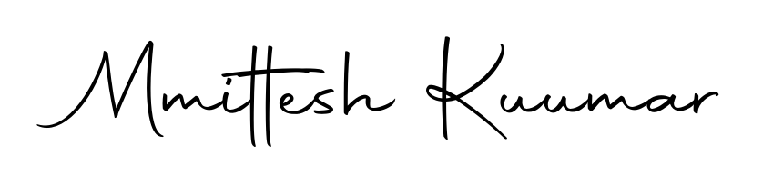 Download transparent PNG signature for name Mmittesh Kuumar styled with Autography-DOLnW font. Ready to paste directly into PDF and Word agreements. Mmittesh Kuumar signature style 10 images and pictures png