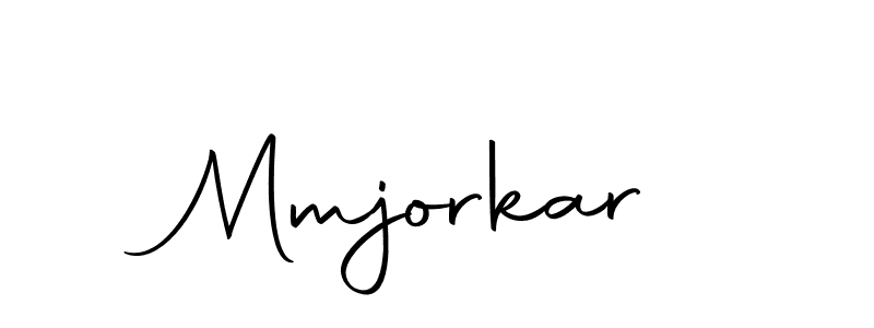 Make a beautiful signature design for name Mmjorkar. With this signature (Autography-DOLnW) style, you can create a handwritten signature for free. Mmjorkar signature style 10 images and pictures png