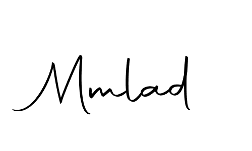 Design your own signature with our free online signature maker. With this signature software, you can create a handwritten (Autography-DOLnW) signature for name Mmlad. Mmlad signature style 10 images and pictures png