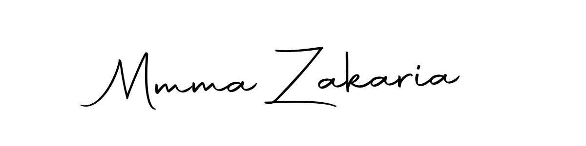 Autography-DOLnW is a professional signature style that is perfect for those who want to add a touch of class to their signature. It is also a great choice for those who want to make their signature more unique. Get Mmma Zakaria name to fancy signature for free. Mmma Zakaria signature style 10 images and pictures png