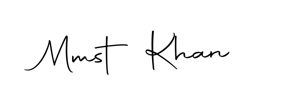 Make a beautiful signature design for name Mmst Khan. Use this online signature maker to create a handwritten signature for free. Mmst Khan signature style 10 images and pictures png