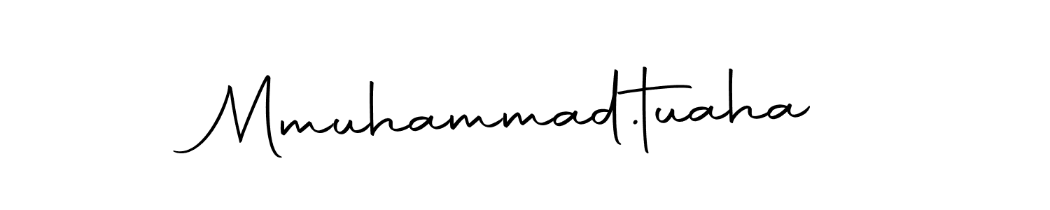 You should practise on your own different ways (Autography-DOLnW) to write your name (Mmuhammad.tuaha) in signature. don't let someone else do it for you. Mmuhammad.tuaha signature style 10 images and pictures png