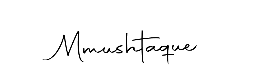 Create a beautiful signature design for name Mmushtaque. With this signature (Autography-DOLnW) fonts, you can make a handwritten signature for free. Mmushtaque signature style 10 images and pictures png