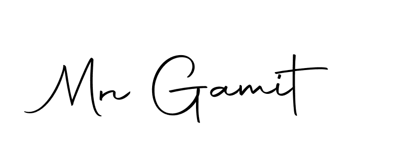 Design your own signature with our free online signature maker. With this signature software, you can create a handwritten (Autography-DOLnW) signature for name Mn Gamit. Mn Gamit signature style 10 images and pictures png