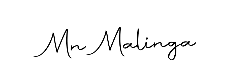 if you are searching for the best signature style for your name Mn Malinga. so please give up your signature search. here we have designed multiple signature styles  using Autography-DOLnW. Mn Malinga signature style 10 images and pictures png