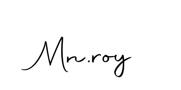 You should practise on your own different ways (Autography-DOLnW) to write your name (Mn.roy) in signature. don't let someone else do it for you. Mn.roy signature style 10 images and pictures png