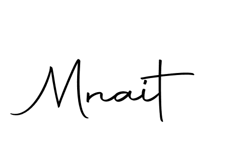 How to make Mnait signature? Autography-DOLnW is a professional autograph style. Create handwritten signature for Mnait name. Mnait signature style 10 images and pictures png