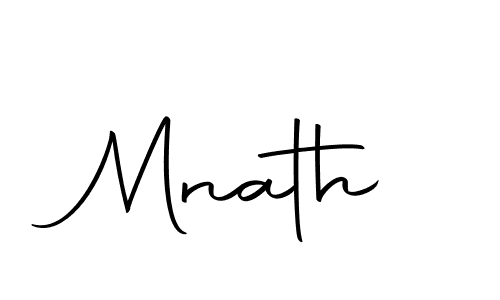 Similarly Autography-DOLnW is the best handwritten signature design. Signature creator online .You can use it as an online autograph creator for name Mnath. Mnath signature style 10 images and pictures png