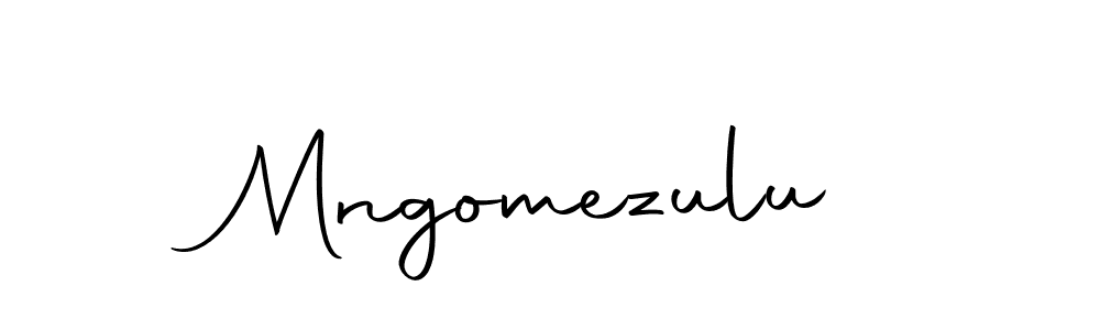 Make a beautiful signature design for name Mngomezulu. With this signature (Autography-DOLnW) style, you can create a handwritten signature for free. Mngomezulu signature style 10 images and pictures png