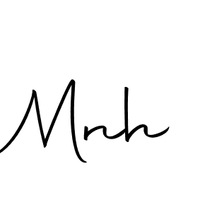 if you are searching for the best signature style for your name Mnh. so please give up your signature search. here we have designed multiple signature styles  using Autography-DOLnW. Mnh signature style 10 images and pictures png