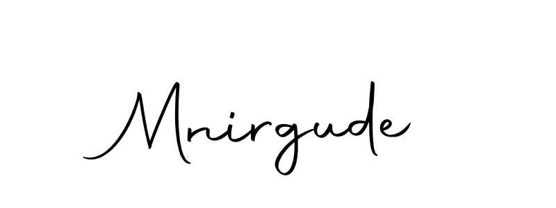 if you are searching for the best signature style for your name Mnirgude. so please give up your signature search. here we have designed multiple signature styles  using Autography-DOLnW. Mnirgude signature style 10 images and pictures png