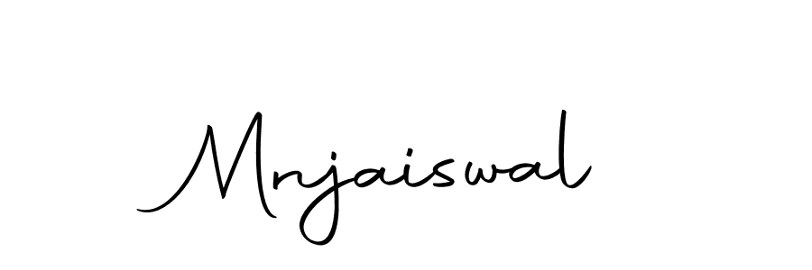 Also You can easily find your signature by using the search form. We will create Mnjaiswal name handwritten signature images for you free of cost using Autography-DOLnW sign style. Mnjaiswal signature style 10 images and pictures png