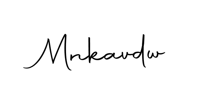 It looks lik you need a new signature style for name Mnkavdw. Design unique handwritten (Autography-DOLnW) signature with our free signature maker in just a few clicks. Mnkavdw signature style 10 images and pictures png