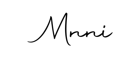 If you are searching for the best signature style for your name Mnni, here we have designed multiple signature styles using Autography-DOLnW. Mnni signature style 10 images and pictures png