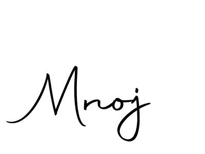 It looks lik you need a new signature style for name Mnoj. Design unique handwritten (Autography-DOLnW) signature with our free signature maker in just a few clicks. Mnoj signature style 10 images and pictures png