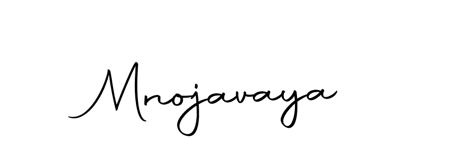 Design your own signature with our free online signature maker. With this signature software, you can create a handwritten (Autography-DOLnW) signature for name Mnojavaya. Mnojavaya signature style 10 images and pictures png