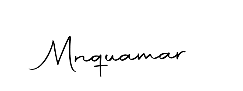 How to make Mnquamar name signature. Use Autography-DOLnW style for creating short signs online. This is the latest handwritten sign. Mnquamar signature style 10 images and pictures png