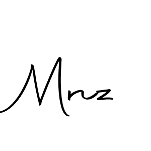 The best way (Autography-DOLnW) to make a short signature is to pick only two or three words in your name. The name Mnz include a total of six letters. For converting this name. Mnz signature style 10 images and pictures png