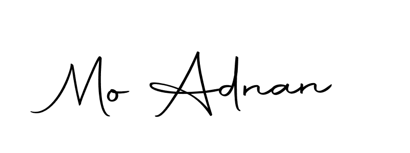 Make a short Mo Adnan signature style. Manage your documents anywhere anytime using Autography-DOLnW. Create and add eSignatures, submit forms, share and send files easily. Mo Adnan signature style 10 images and pictures png