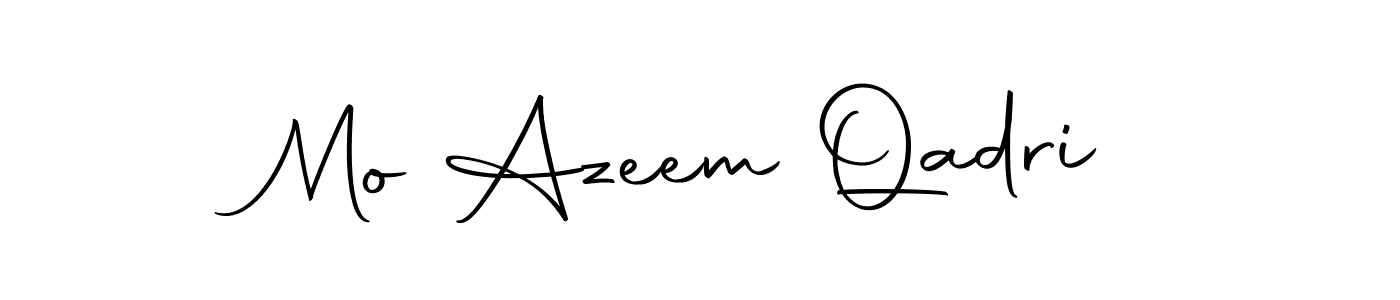 It looks lik you need a new signature style for name Mo Azeem Qadri. Design unique handwritten (Autography-DOLnW) signature with our free signature maker in just a few clicks. Mo Azeem Qadri signature style 10 images and pictures png