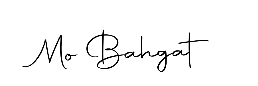 How to make Mo Bahgat name signature. Use Autography-DOLnW style for creating short signs online. This is the latest handwritten sign. Mo Bahgat signature style 10 images and pictures png