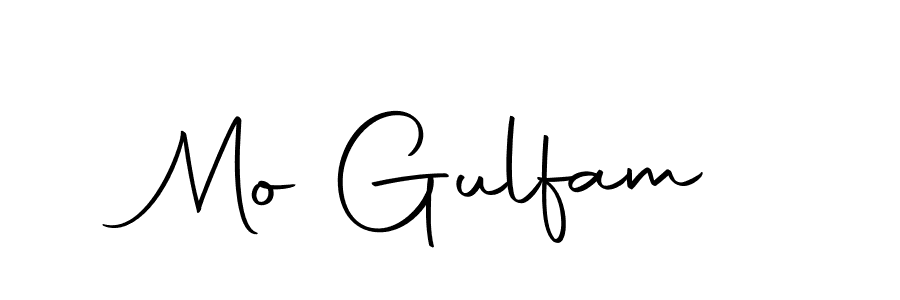 Create a beautiful signature design for name Mo Gulfam. With this signature (Autography-DOLnW) fonts, you can make a handwritten signature for free. Mo Gulfam signature style 10 images and pictures png