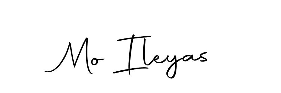 Design your own signature with our free online signature maker. With this signature software, you can create a handwritten (Autography-DOLnW) signature for name Mo Ileyas. Mo Ileyas signature style 10 images and pictures png