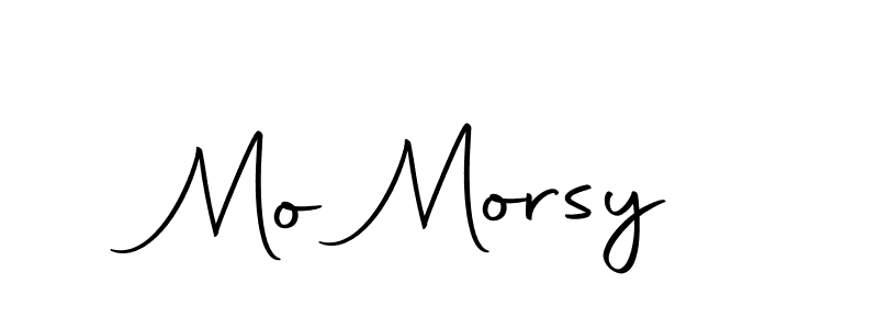 How to make Mo Morsy name signature. Use Autography-DOLnW style for creating short signs online. This is the latest handwritten sign. Mo Morsy signature style 10 images and pictures png