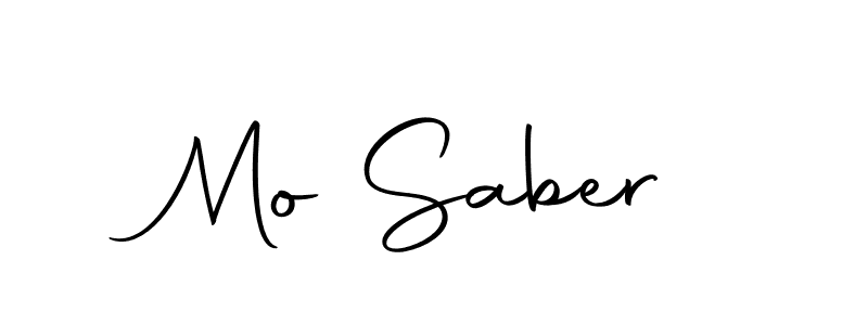 Make a beautiful signature design for name Mo Saber. With this signature (Autography-DOLnW) style, you can create a handwritten signature for free. Mo Saber signature style 10 images and pictures png