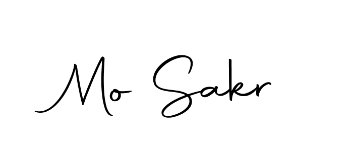 How to make Mo Sakr name signature. Use Autography-DOLnW style for creating short signs online. This is the latest handwritten sign. Mo Sakr signature style 10 images and pictures png