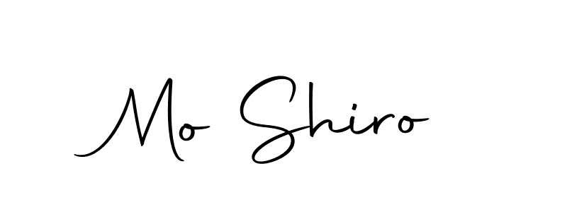 Design your own signature with our free online signature maker. With this signature software, you can create a handwritten (Autography-DOLnW) signature for name Mo Shiro. Mo Shiro signature style 10 images and pictures png