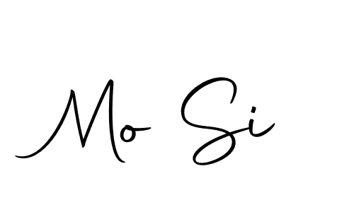 It looks lik you need a new signature style for name Mo Si. Design unique handwritten (Autography-DOLnW) signature with our free signature maker in just a few clicks. Mo Si signature style 10 images and pictures png